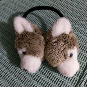 Hot Topic Adult Wolf Earmuffs,  One Size